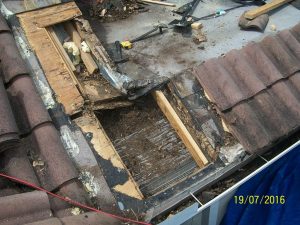 tile roof replacement