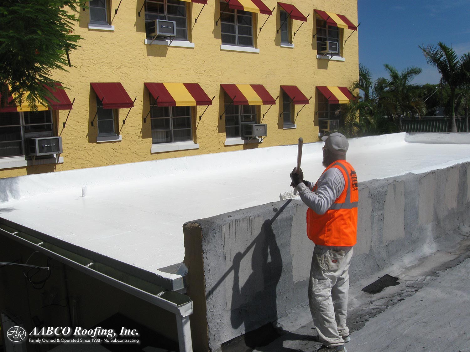 Roof maintenance contract