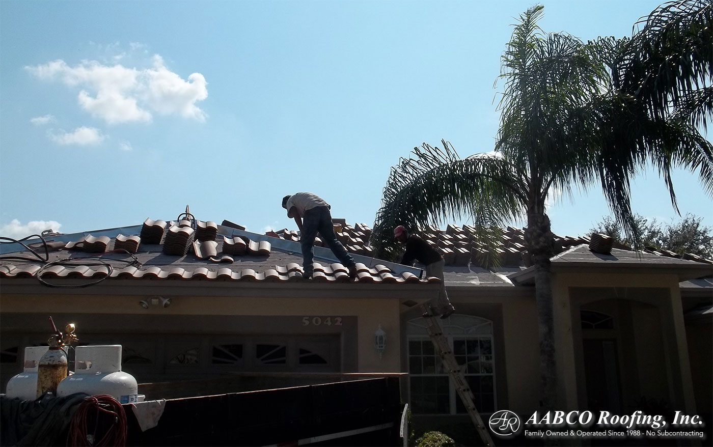 Roofing contractors