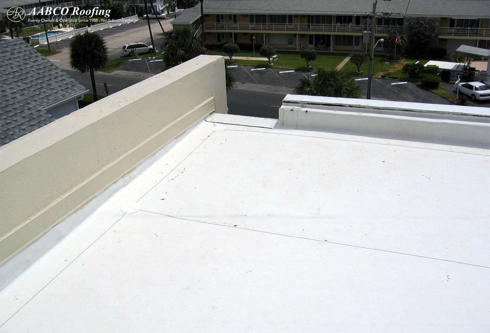 GACO silicone flat roof coating