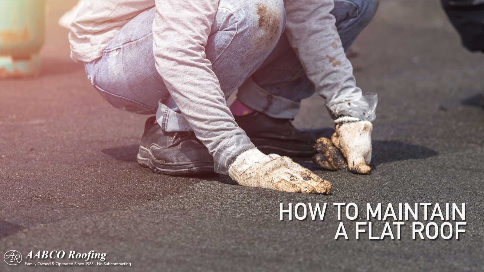 Flat Roof maintenance