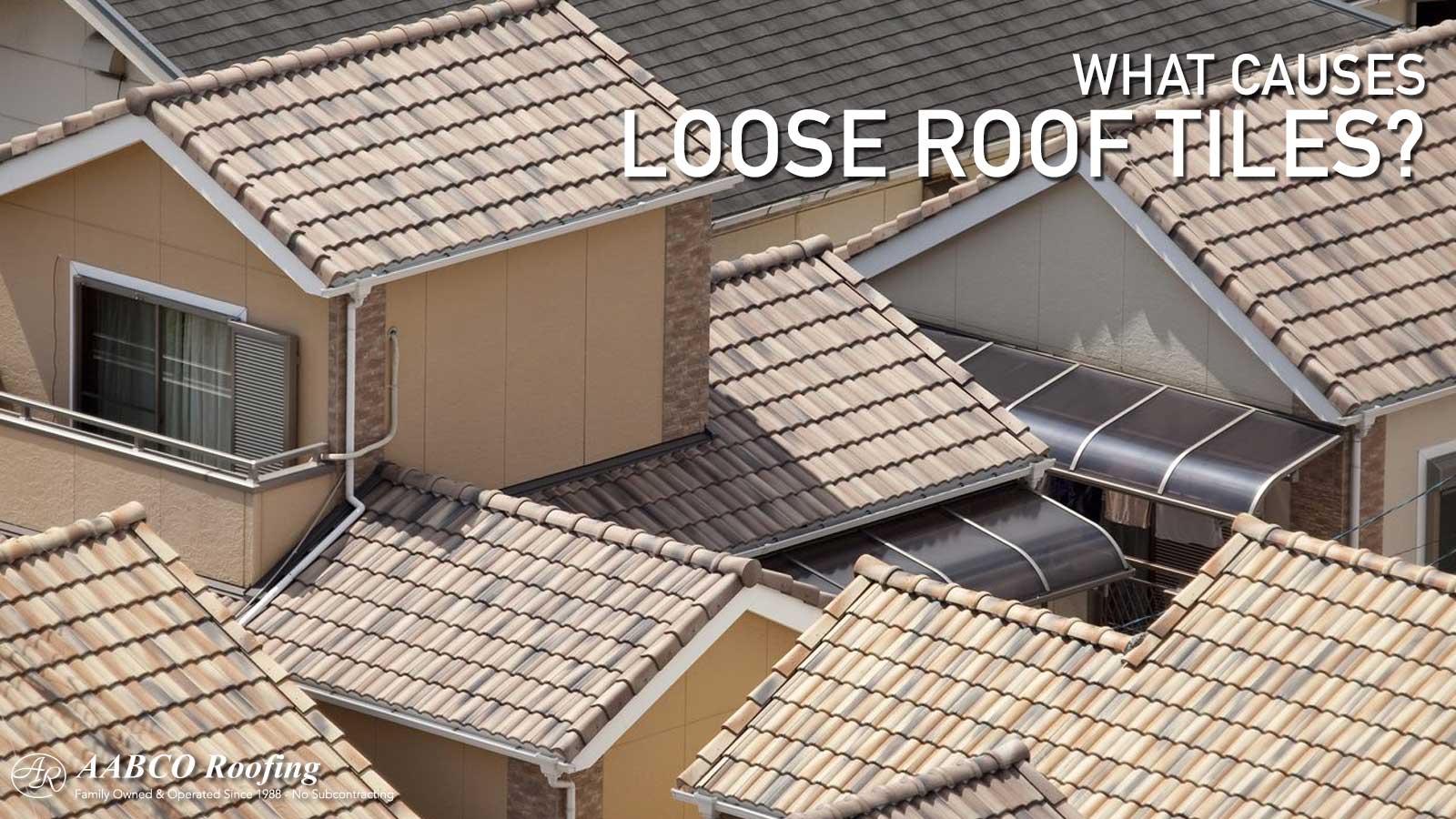 Loose Roof Tiles