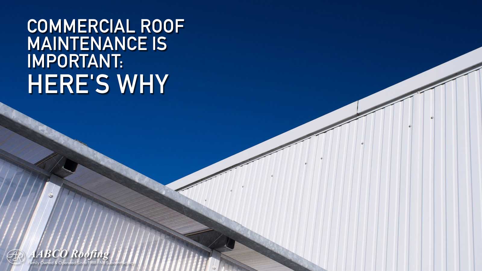Commercial Roof Maintenance