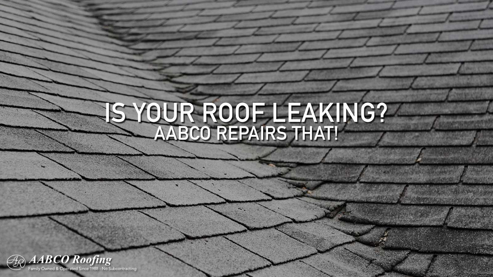 roof leaking