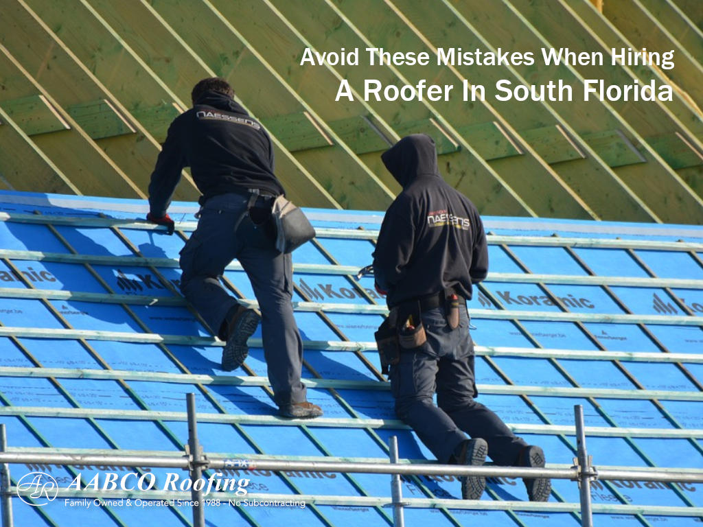 A Roofer In South Florida