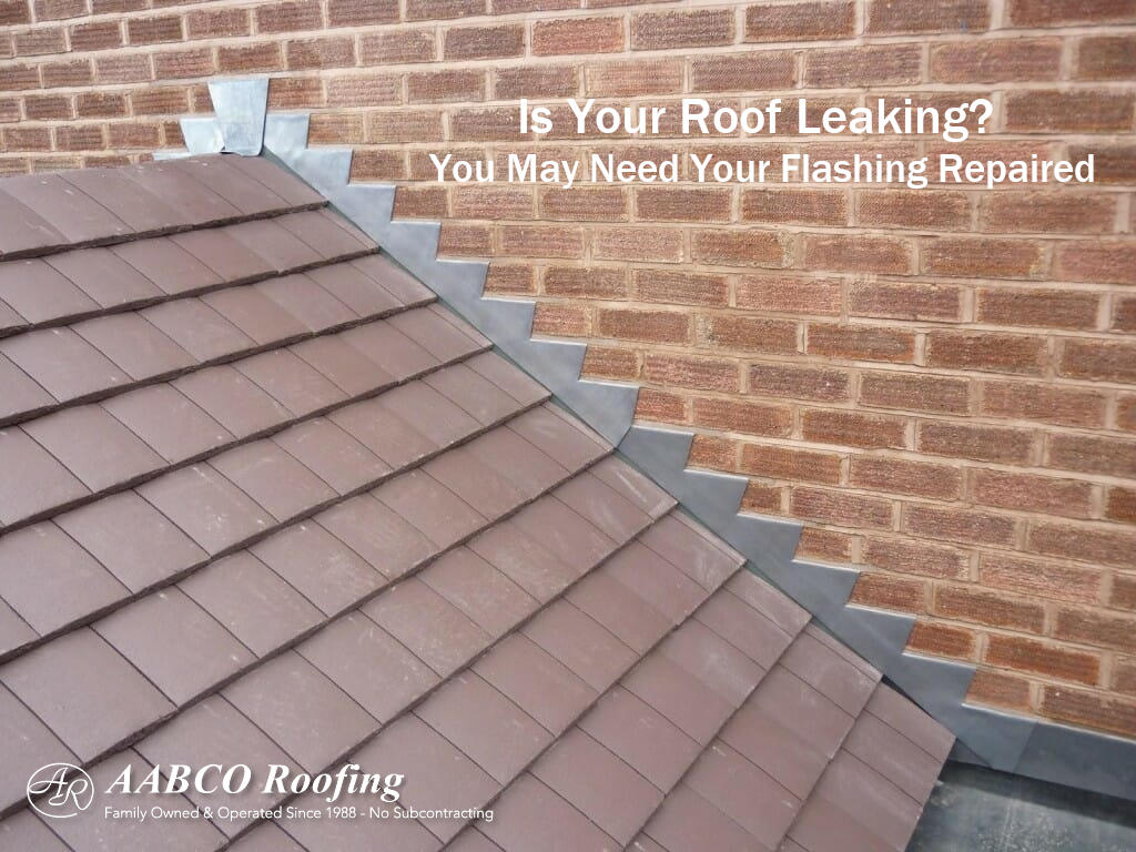 roof flashing leak