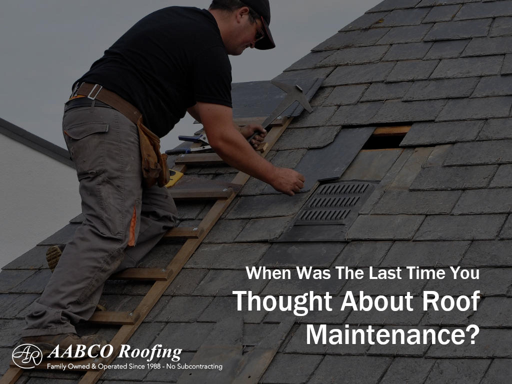 Roof Maintenance