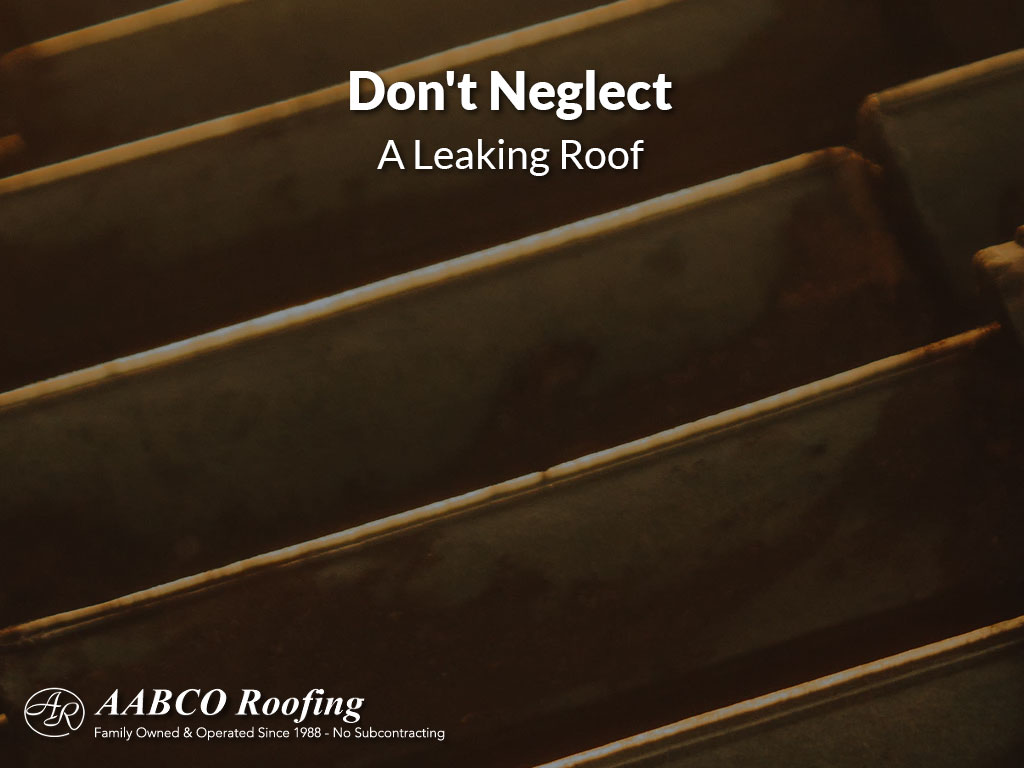 leaking roof