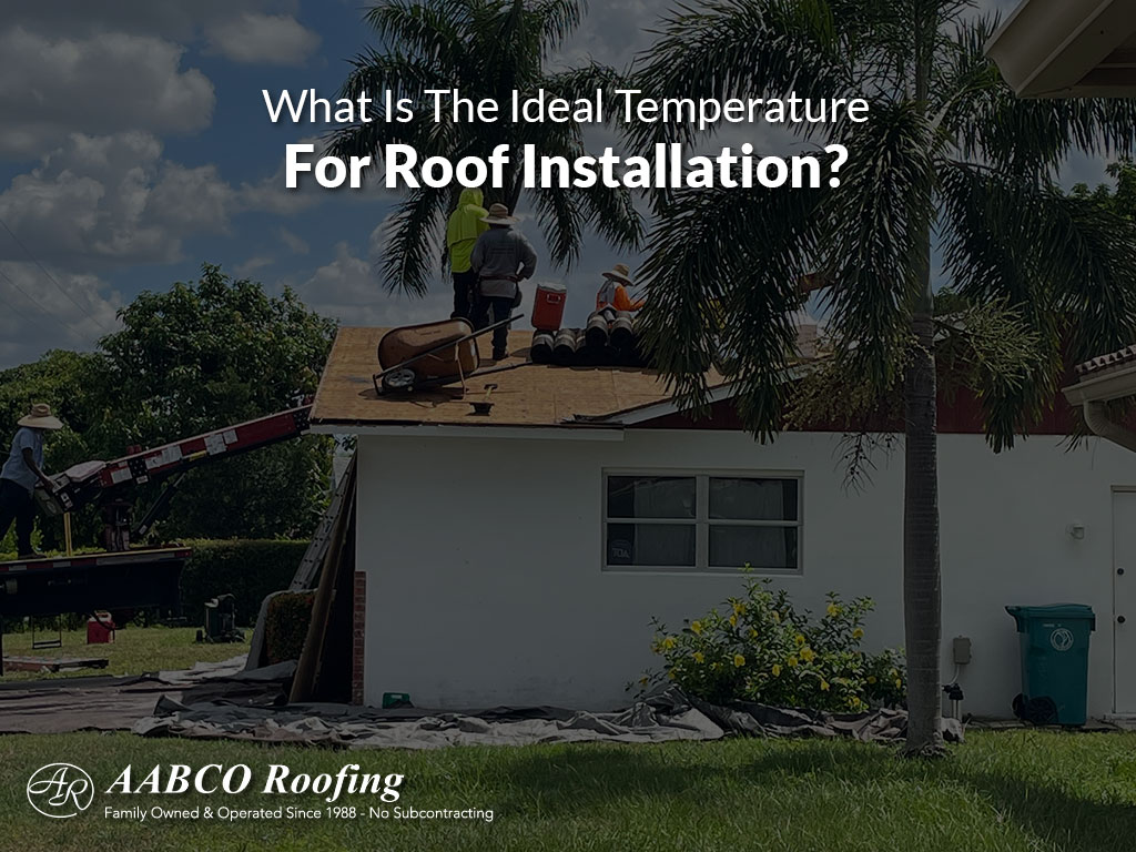 For Roof Installation?