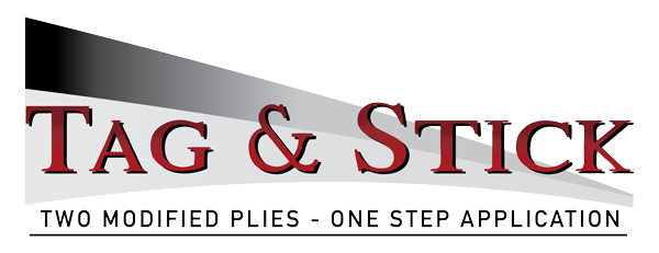 tag & stick logo